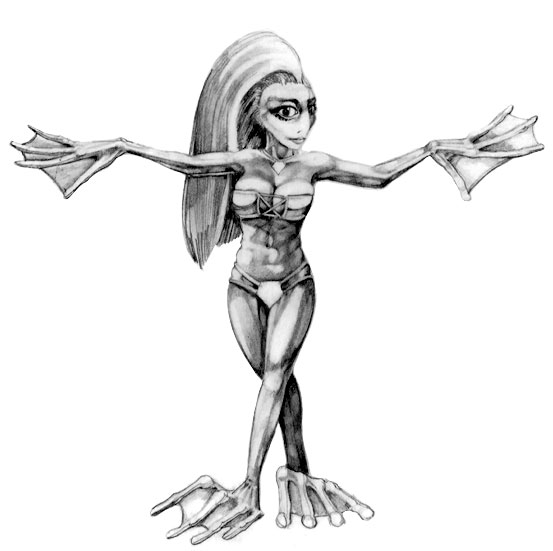 Frog Woman
